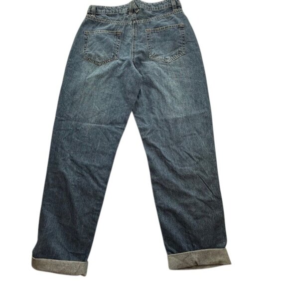 Parisian Distressed Boyfriend Jeans New w/ Tags Womens Size 4 (UK 8) - Picture 8 of 13